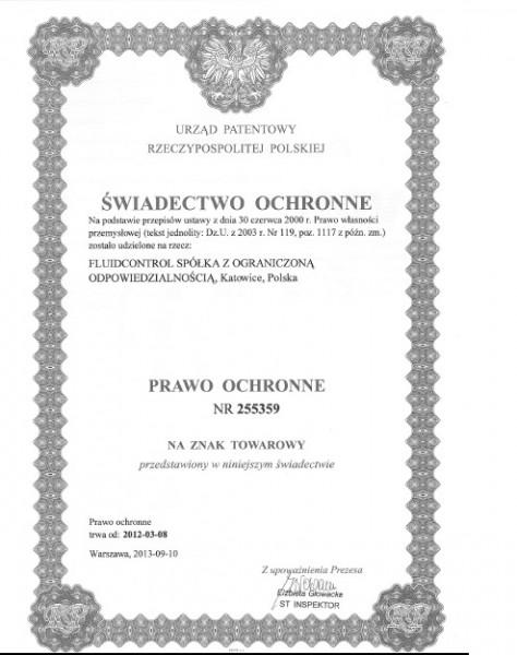 świadectwo ochronne