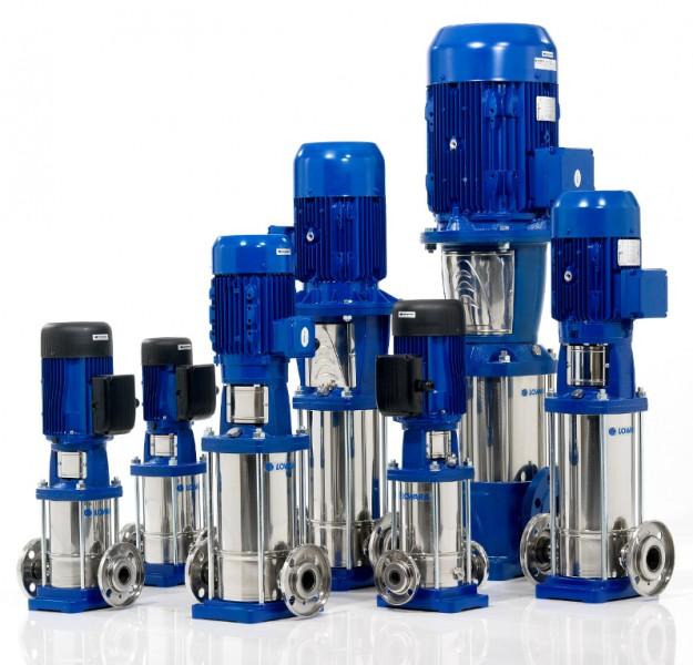 pionowe pompy wielostopniowe e-SV